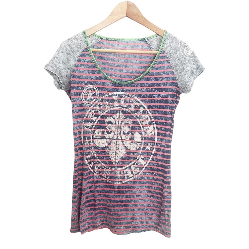 Distressed Affliction T-Shirt from Buckle size S